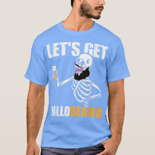 Drink Skeleton Drink Beer Costume Funny Hwe T-shirt