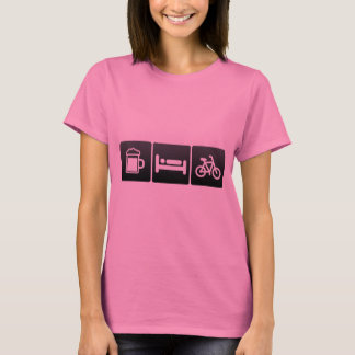 Drink-, slaap- en centrifugeklassen t-shirt