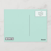 Drink, Slaap en Ukuleles Briefkaart (Achterkant)