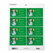 Drink Snowman Thunder_Cove drink bieren Etiket (Full Sheet)