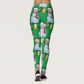 Drink Snowman Thunder_Cove drink bieren Leggings (Achterkant)
