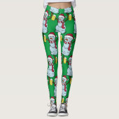 Drink Snowman Thunder_Cove drink bieren Leggings (Voorkant)