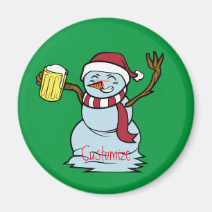 Drink Snowman Thunder_Cove drink bieren Magneet