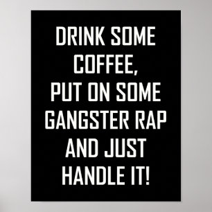 DRINK SOMMIGE KOFFIE.. POSTER