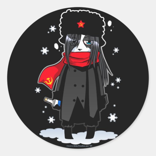 Drink Sovjet Panda Sticker Set (Voorkant)