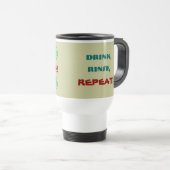Drink, Spoelen, Herhalen! Reisbeker (Voorkant rechts)
