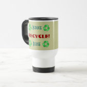 Drink, Spoelen, Herhalen! Reisbeker (Voorkant links)