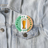 Drink - St Patrick's Day Button (In situ)