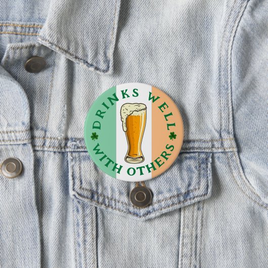 Drink - St Patrick's Day Button (In situ)