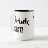 Drink Stat! Mok (Voorkant links)