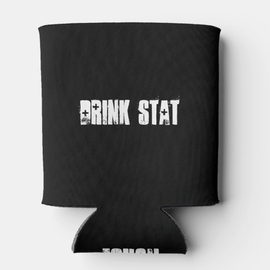 Drink STAT Verpleegkundige bekerhouder Blikjeskoeler (Achterkant)