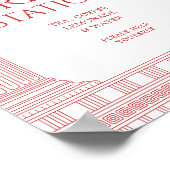 Drink Station poster voor godinnenfeest (Hoek)