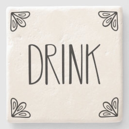 DRINK - Steen Onderzetter