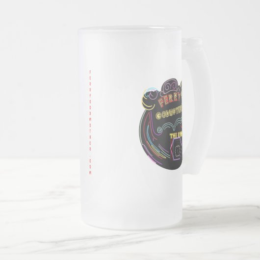 Drink Stein Matglas Bierpul (Voorkant rechts)