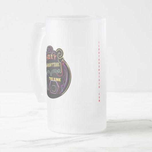 Drink Stein Matglas Bierpul (Voorkant links)