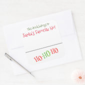 Drink Sticker Marker Naam Funny Christmas Gezegde (Envelop)