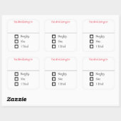 Drink Sticker Marker Naam Grappige Kerst Naughty (Vel)