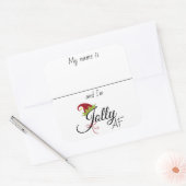 Drink Sticker Marker Naam Grappige Kerst Uitdrukki (Envelop)