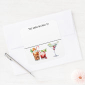 Drink Sticker Marker Naam Kerst Labels Partij (Envelop)