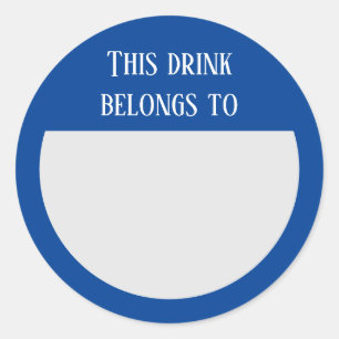 Drink Sticker Marker Naam Labels Partij