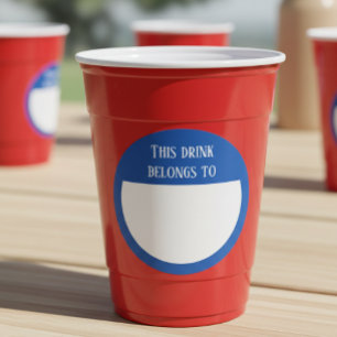 Drink Sticker Marker Naam Labels Partij