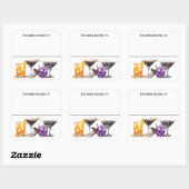 Drink Sticker Marker Name Witch Halloween Party (Vel)