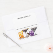 Drink Sticker Marker Name Witch Halloween Party (Envelop)