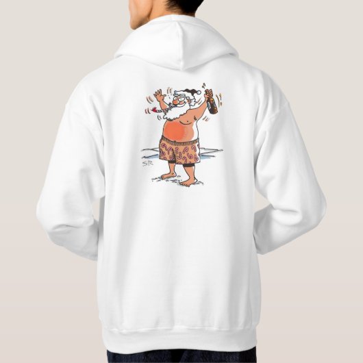 Drink sweatshirt met witte haak (Achterkant)