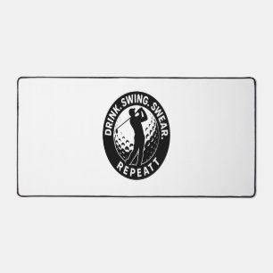 Drink Swing Swear Repeat Golf Bureaumat