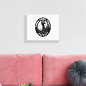 Drink Swing Swear Repeat Golf Canvas Afdruk (Insitu (Woonkamer))