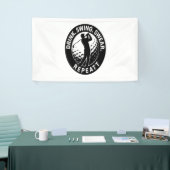 Drink Swing Swear Repeat Golf Spandoek (Beurs)