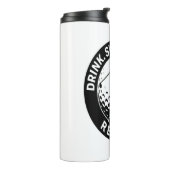 Drink Swing Swear Repeat Golf Thermosbeker (Gedraaid links)
