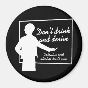 Drink T-shirt NIET EN ONDERIEF Magneet