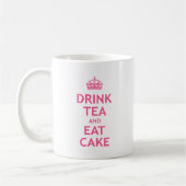 Drink Tea en Eat Cake Koffiemok (Links)