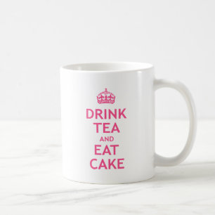 Drink Tea en Eat Cake Koffiemok