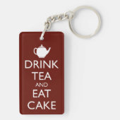 DRINK TEA EN EAT CAKE SLEUTELHANGER (achterkant)