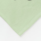 Drink Tea, lees boeken, wees tevreden Drow Blanket Fleece Deken (Hoek)