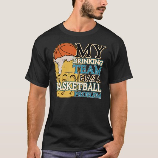 Drink Team Basketball T-shirt (Voorkant)