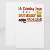 Drink-Team-Def.- Briefpapier (Voorkant / Achterkant)