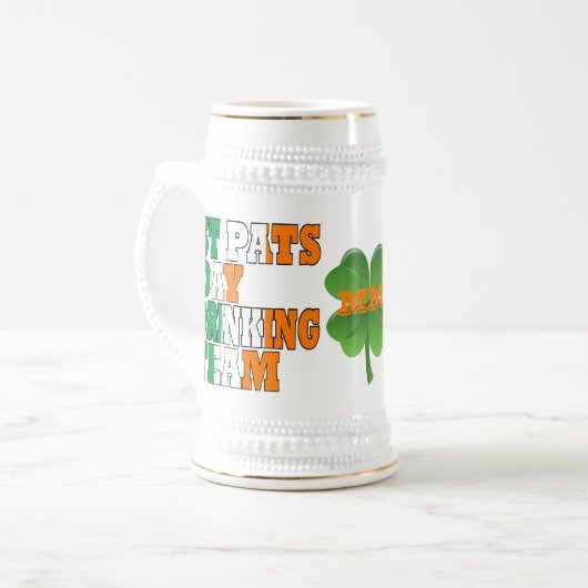 Drink team op St. Pats-dag Bierpul (Voorkant links)