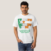 Drink team op St. Pats Day T-shirt (Voorkant volledig)