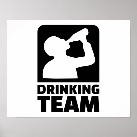 Drink team poster (Voorkant)