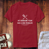 Drink team ・ probleem BBQ T-shirt