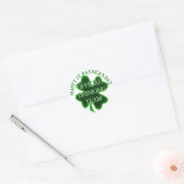 Drink Team St. Patrick's Day Ronde Sticker (Envelop)