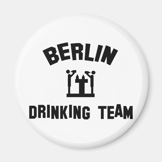 drink team van berlijn magneet (Voorkant)