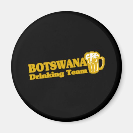 Drink team van Botswana Magneet (Voorkant)