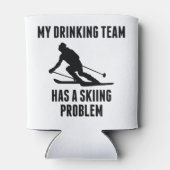 Drink teamskiprobleem blikjeskoeler (Achterkant)