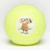 Drink tennisballen van Santa Penn (Voorkant)