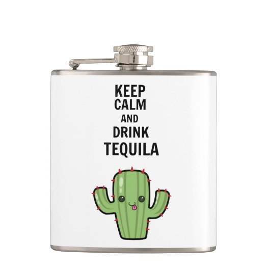 Drink tequila heupfles (Voorkant)