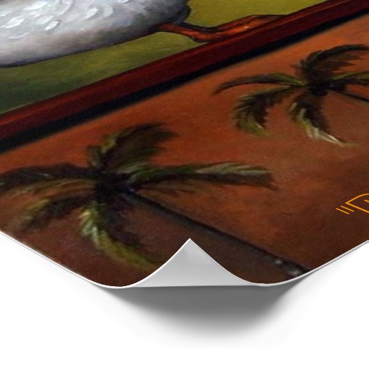 Drink test dummy, "Drink test dummy" van Leah Sa.. Poster (Hoek)